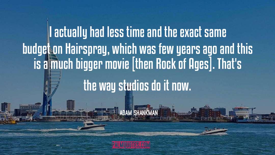 Hangar Studios quotes by Adam Shankman