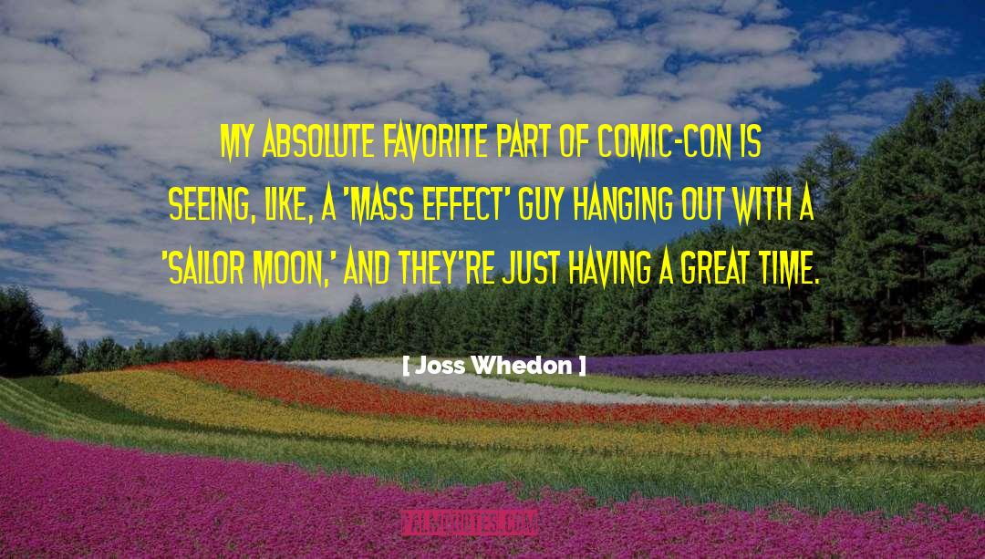 Hanging Out With Friends quotes by Joss Whedon