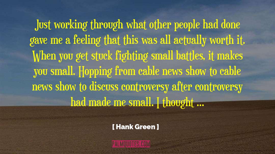 Hank Adams quotes by Hank Green