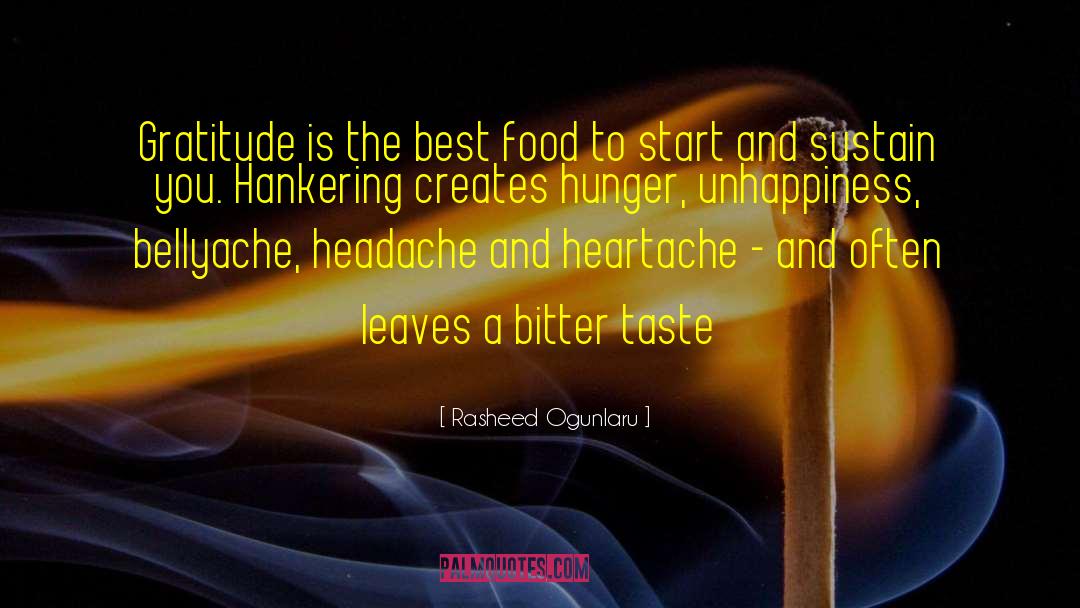 Hankering quotes by Rasheed Ogunlaru