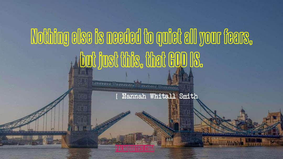Hannah Baker quotes by Hannah Whitall Smith