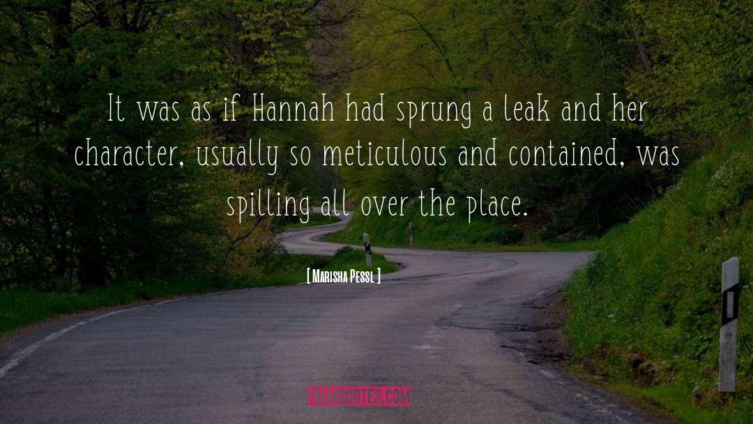 Hannah Webster Foster quotes by Marisha Pessl