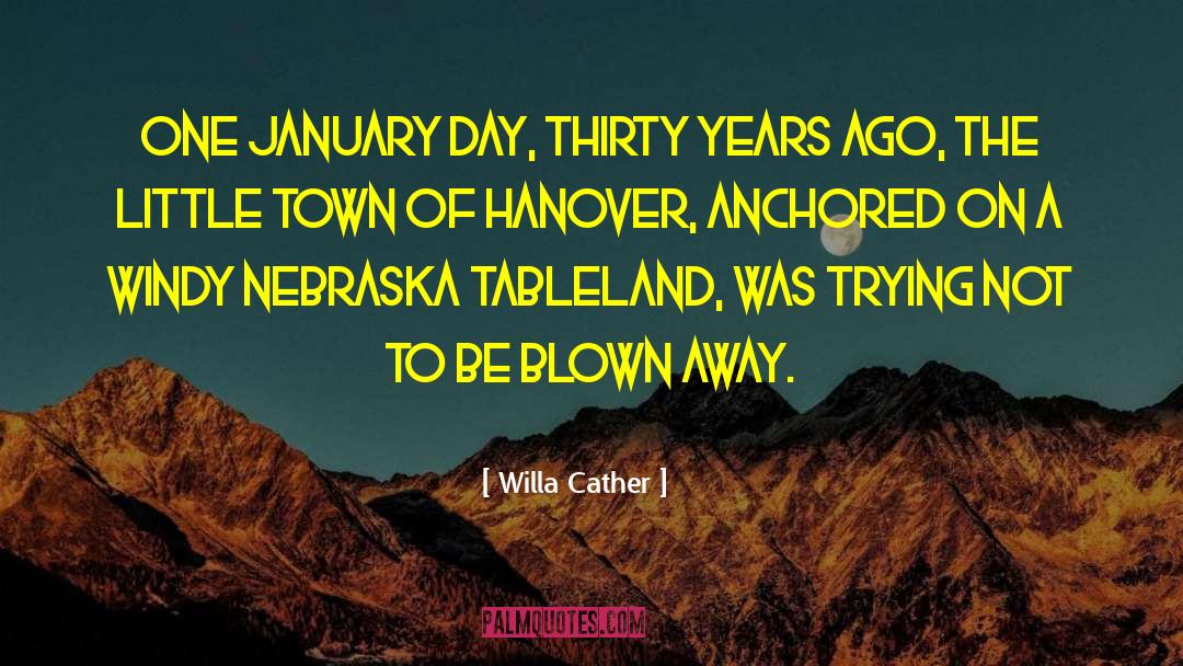 Hanover quotes by Willa Cather