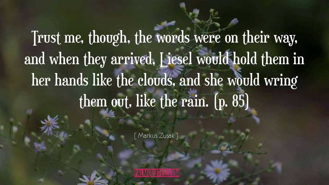 Hans Hubermann And Liesel quotes by Markus Zusak