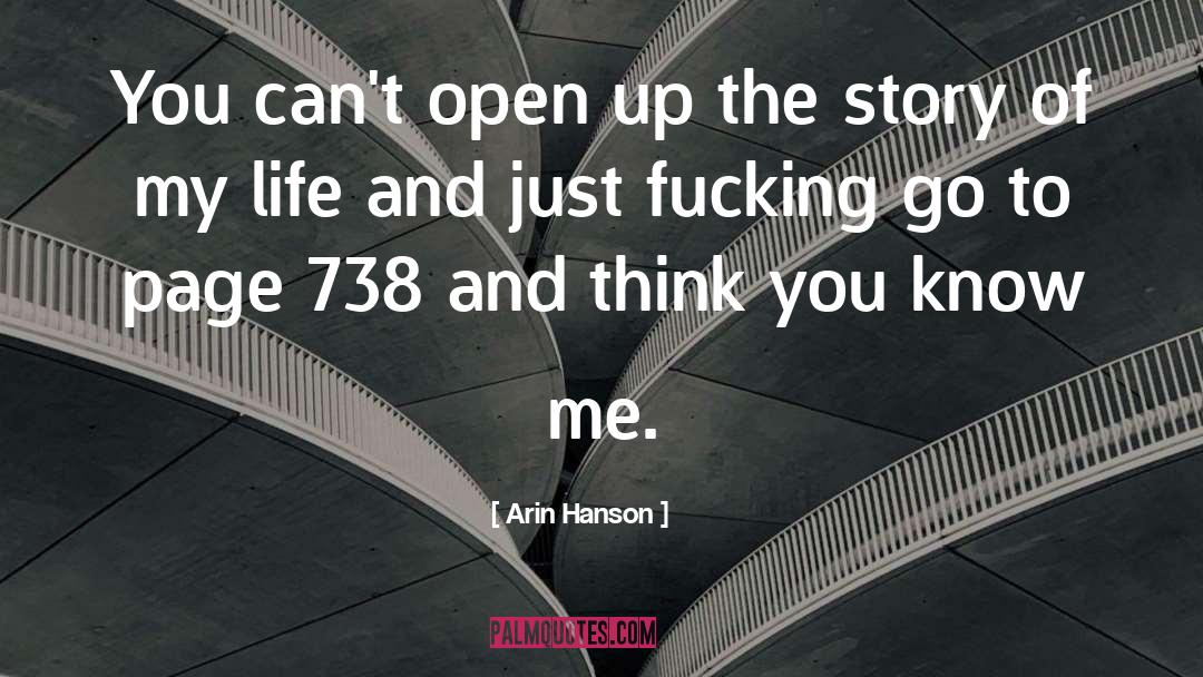 Hanson quotes by Arin Hanson