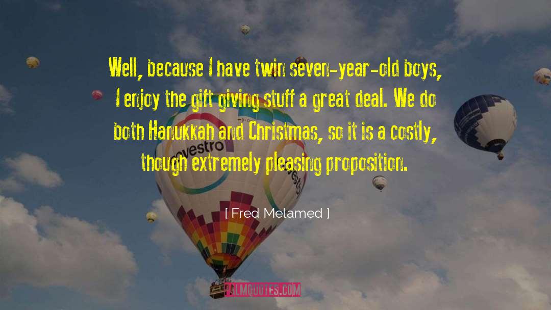 Hanukkah quotes by Fred Melamed