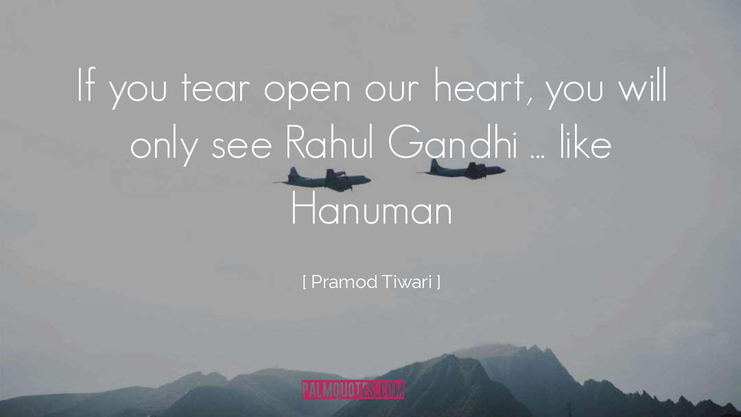 Hanuman quotes by Pramod Tiwari