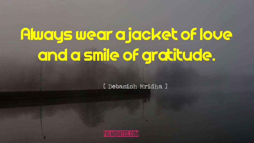 Haori Jacket quotes by Debasish Mridha