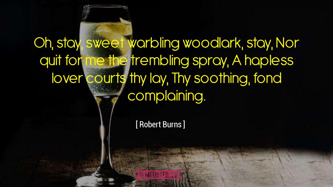 Hapless quotes by Robert Burns
