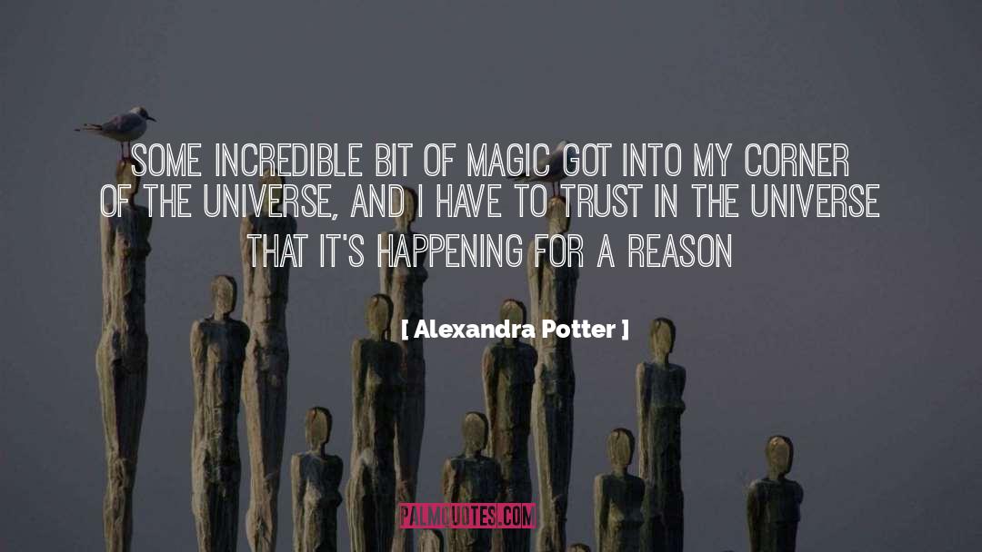 Happening For A Reason quotes by Alexandra Potter