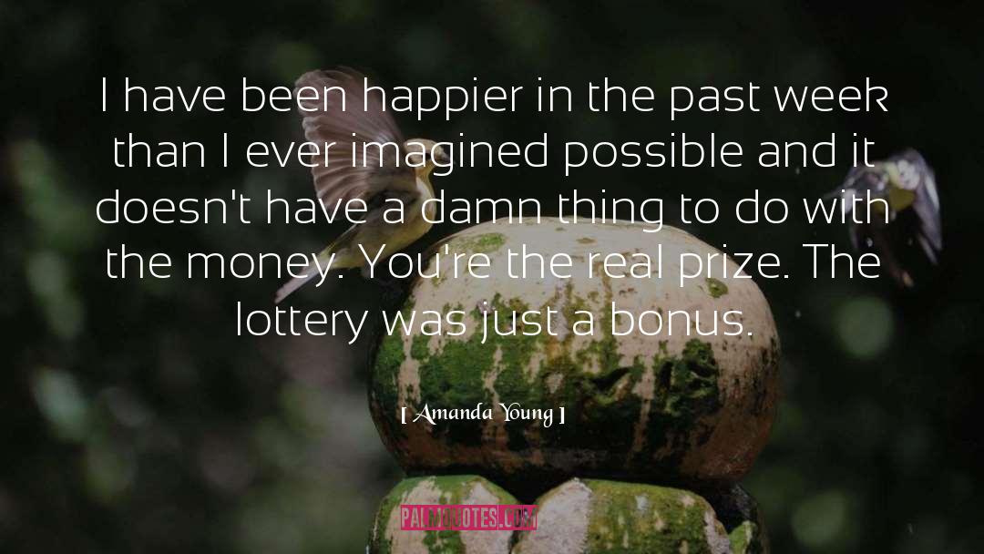 Happier quotes by Amanda Young