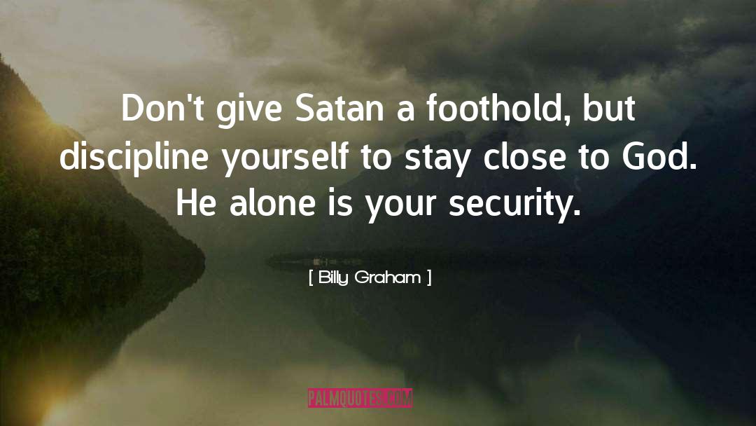 Happily Alone quotes by Billy Graham