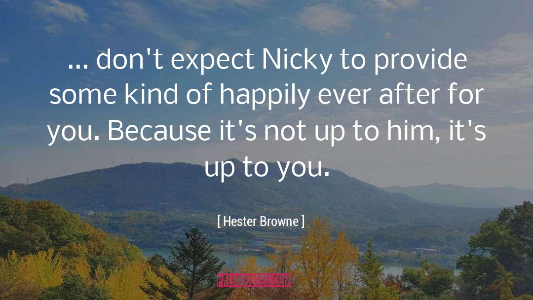 Happily Ever After quotes by Hester Browne