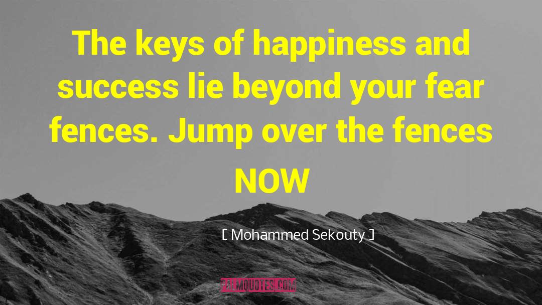 Happiness And Success quotes by Mohammed Sekouty