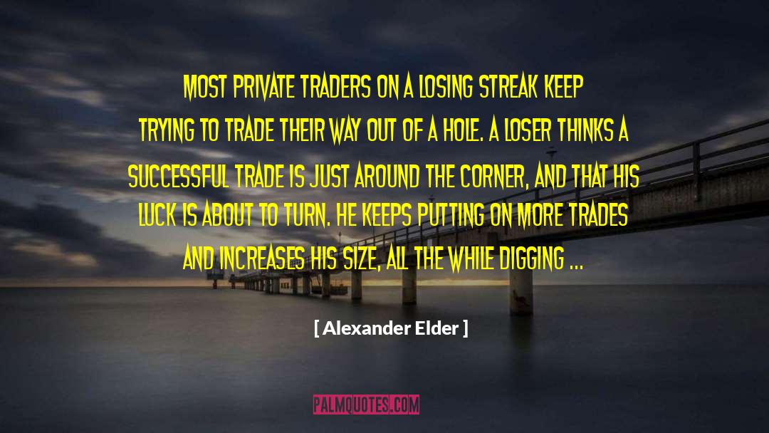 Happiness Around The Corner quotes by Alexander Elder