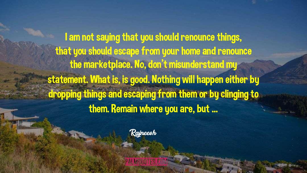 Happiness At Workplace quotes by Rajneesh