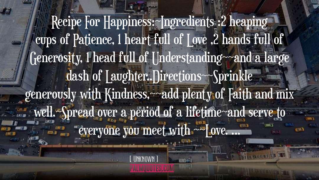 Happiness Equation quotes by Unknown