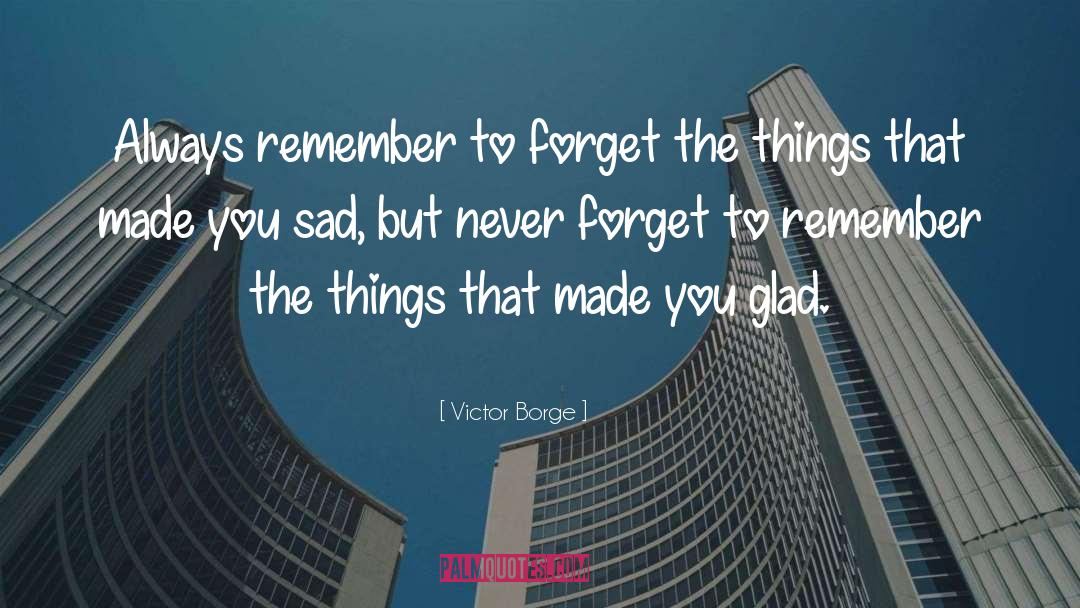 Happiness Gratitude quotes by Victor Borge
