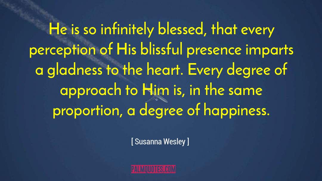 Happiness Hippy quotes by Susanna Wesley