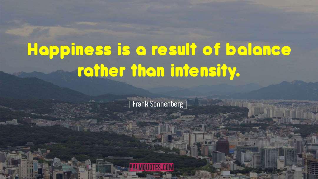 Happiness In Life quotes by Frank Sonnenberg