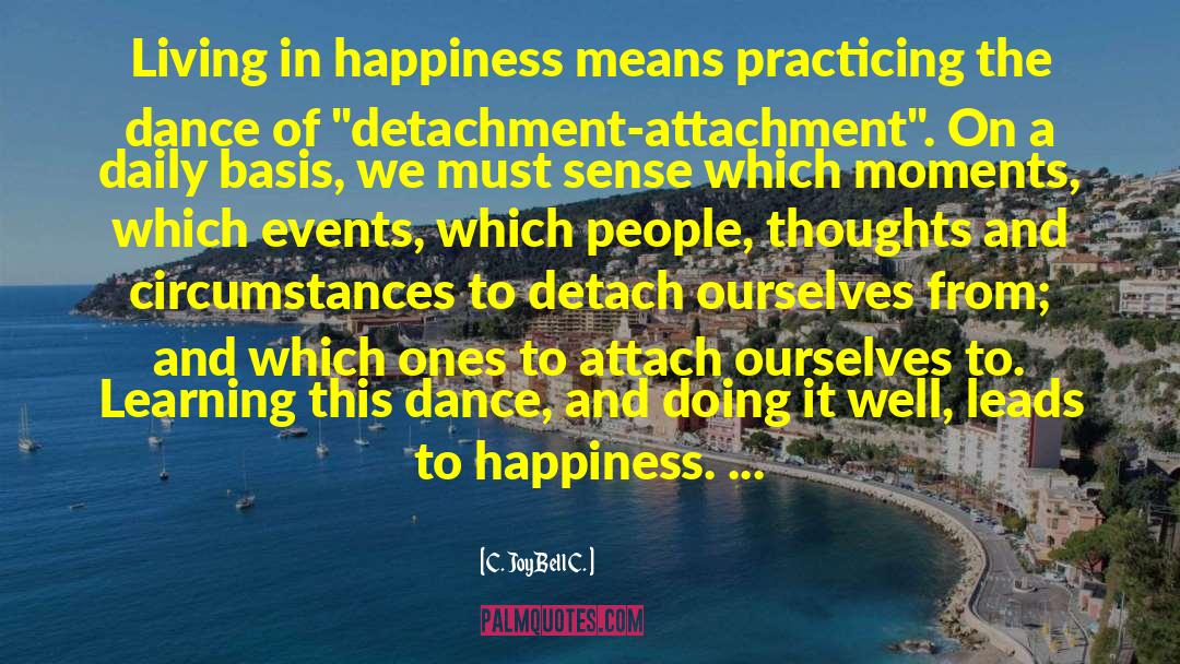 Happiness In Life quotes by C. JoyBell C.