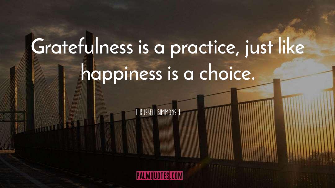 Happiness Is quotes by Russell Simmons