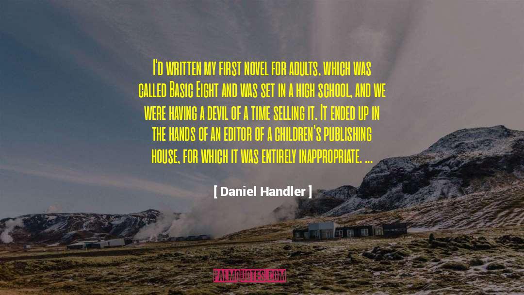 Happiness Think quotes by Daniel Handler