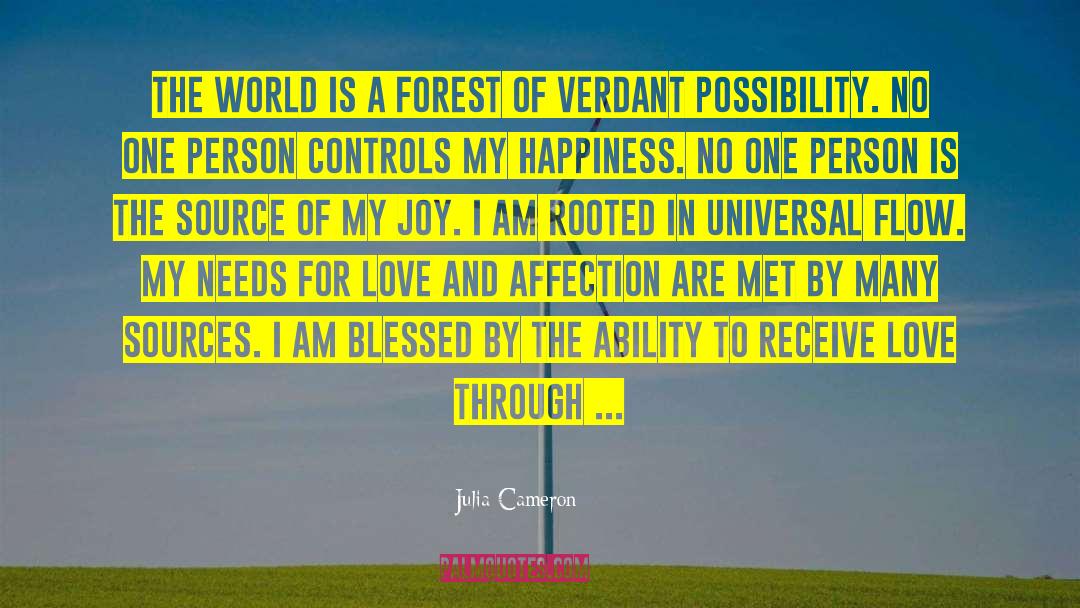 Happiness Through Travel quotes by Julia Cameron