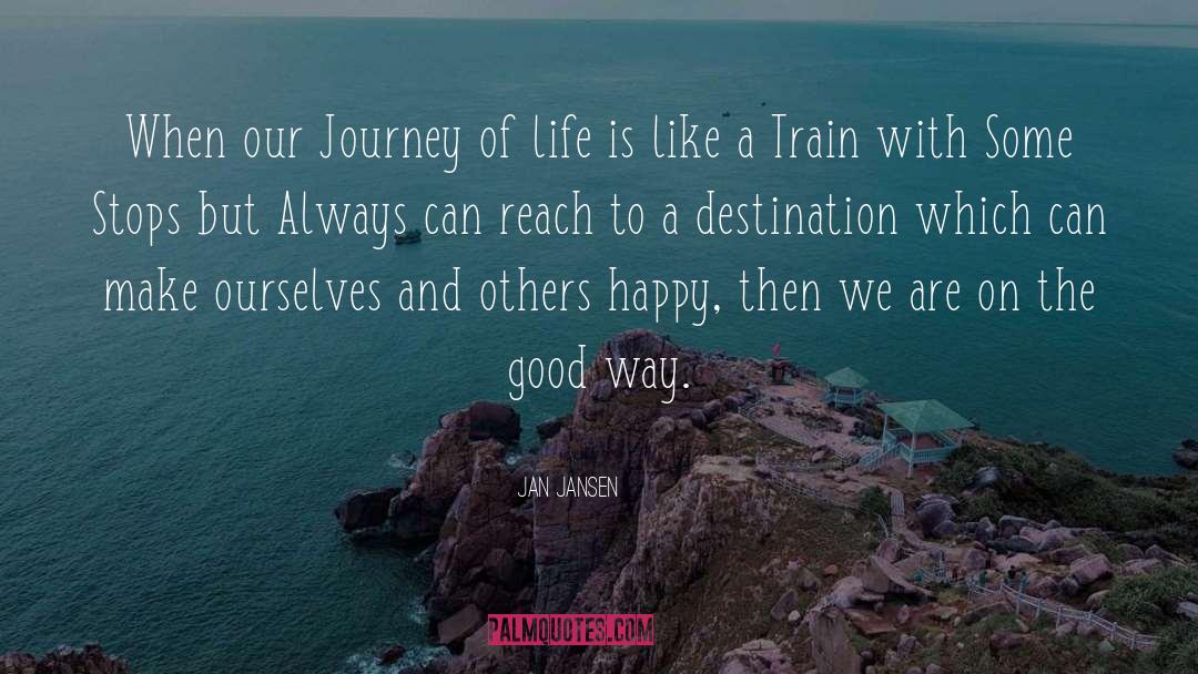 Happy And Content quotes by Jan Jansen