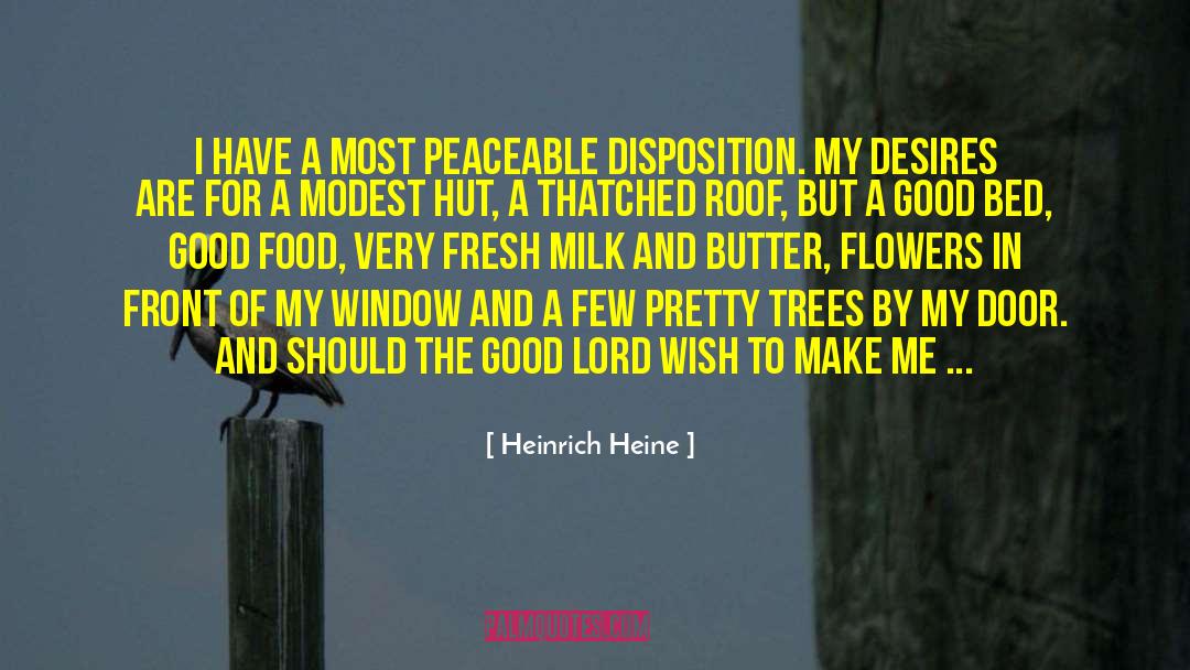 Happy And Contented quotes by Heinrich Heine