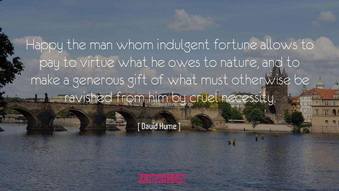 Happy And Grateful quotes by David Hume