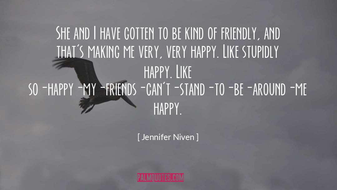 Happy Anniversary To Your Friends quotes by Jennifer Niven