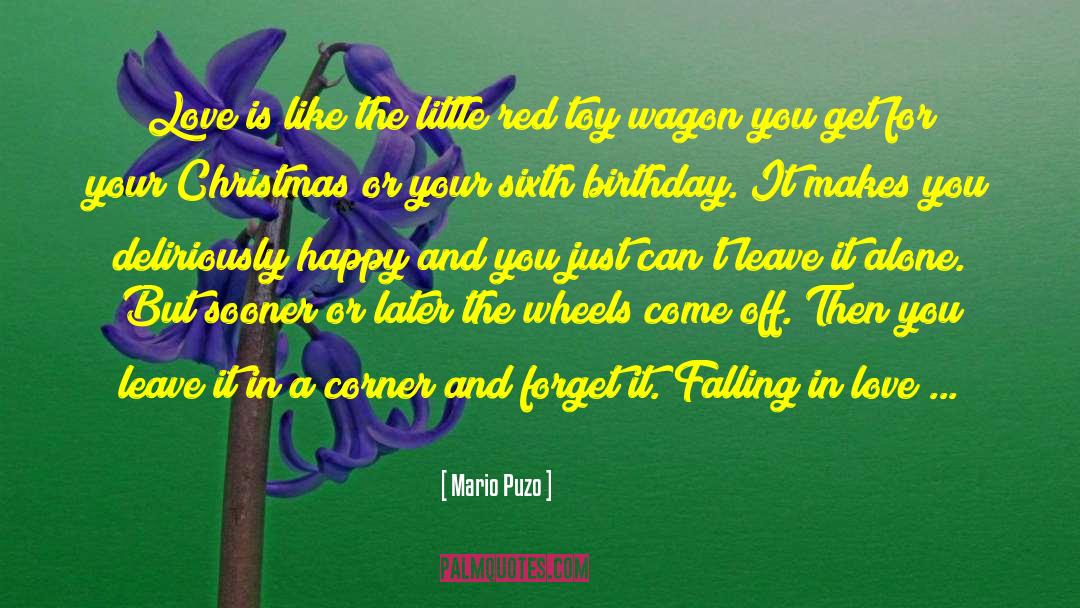 Happy Birthday Little Champ quotes by Mario Puzo