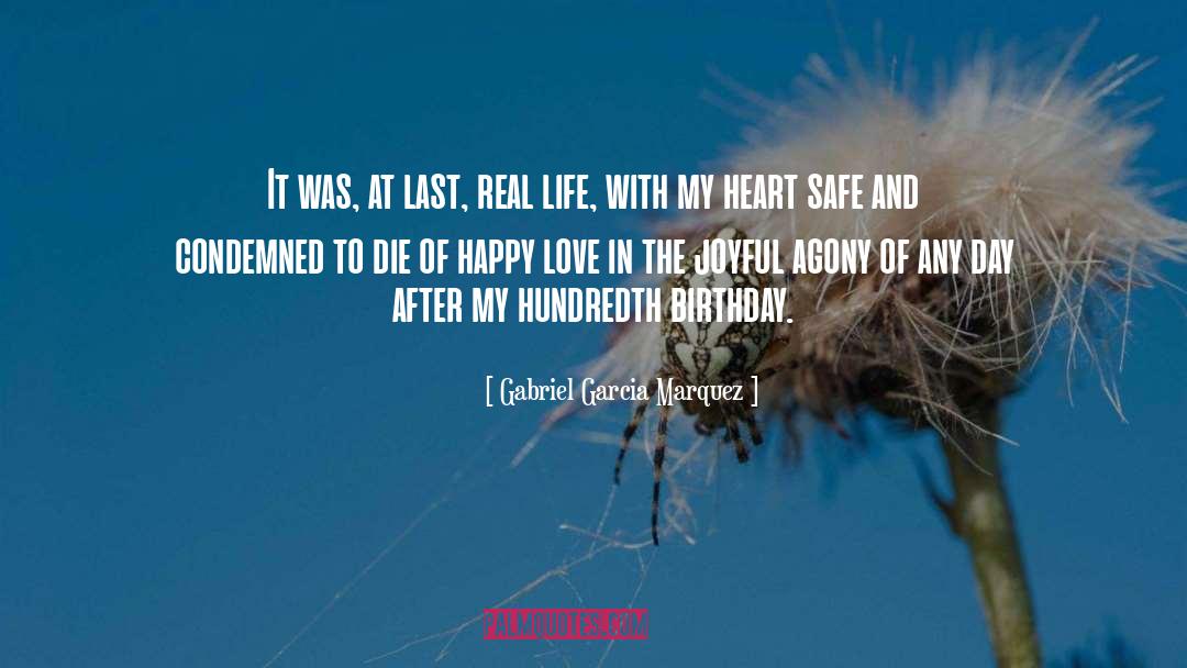 Happy Birthday Message quotes by Gabriel Garcia Marquez