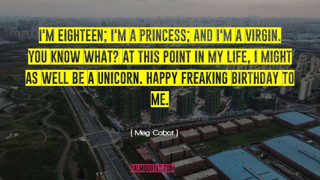 Happy Birthday Tina quotes by Meg Cabot
