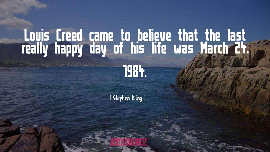 Happy Day quotes by Stephen King
