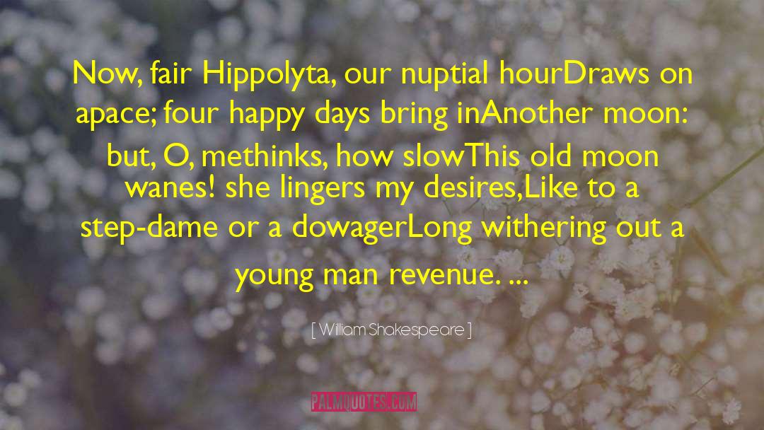 Happy Days quotes by William Shakespeare