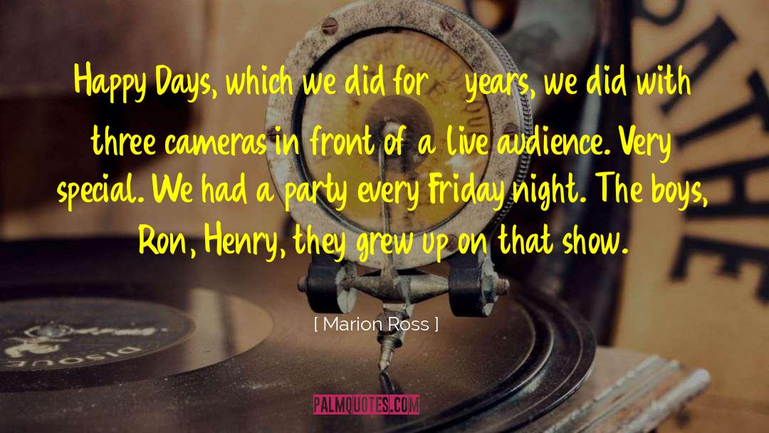 Happy Days Tv Show quotes by Marion Ross