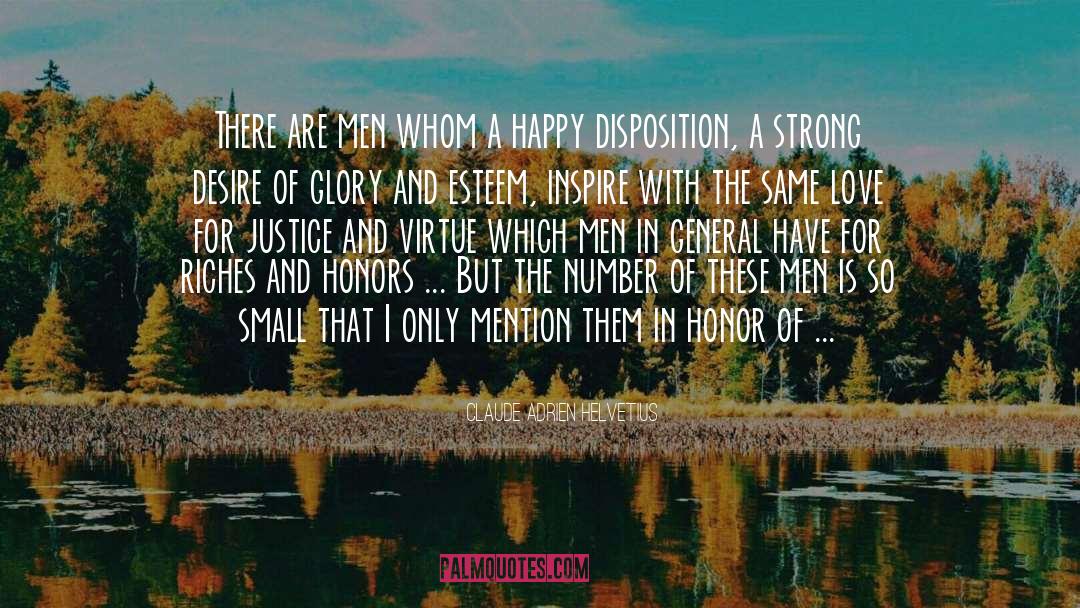 Happy Disposition quotes by Claude Adrien Helvetius