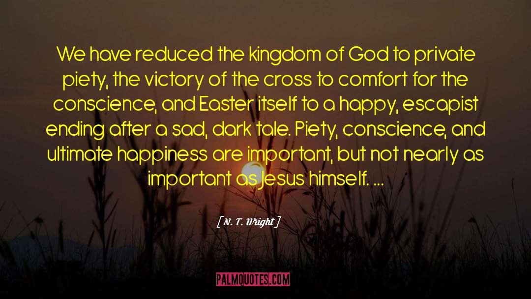 Happy Easter During quotes by N. T. Wright