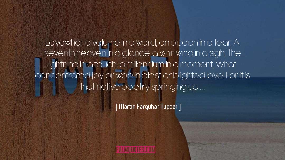 Happy End quotes by Martin Farquhar Tupper