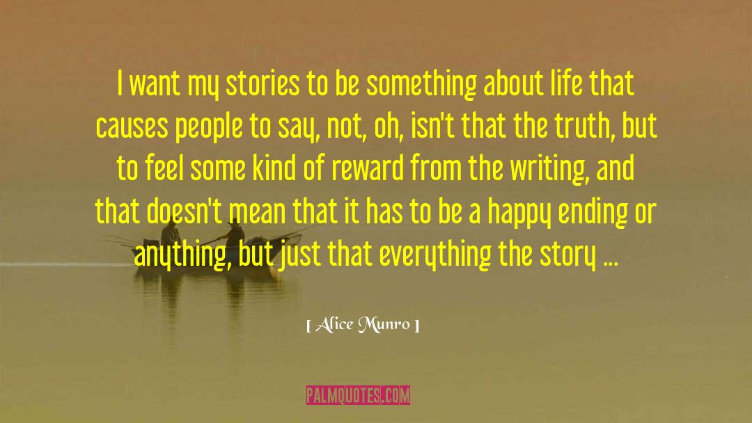 Happy Ending quotes by Alice Munro