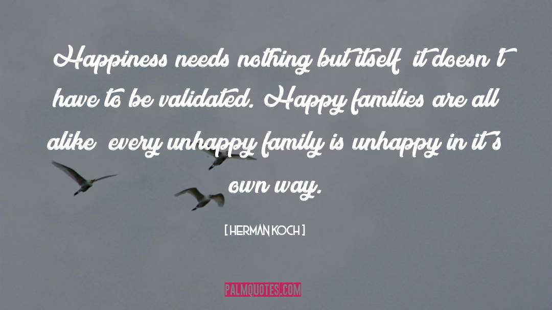 Happy Families quotes by Herman Koch