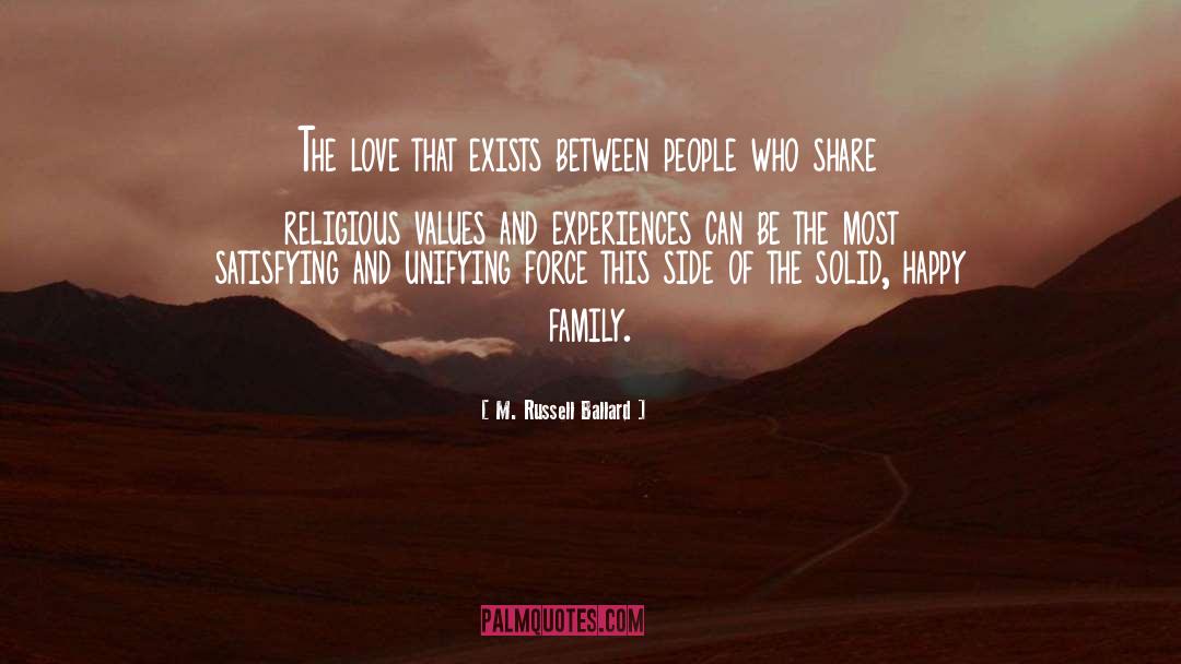 Happy Family quotes by M. Russell Ballard