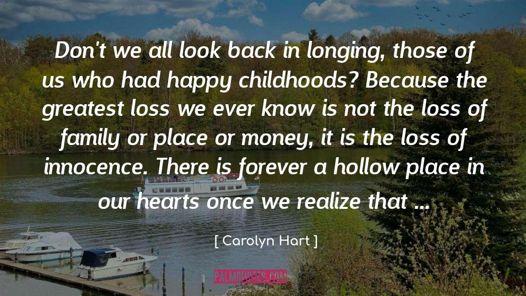 Happy Family Search quotes by Carolyn Hart