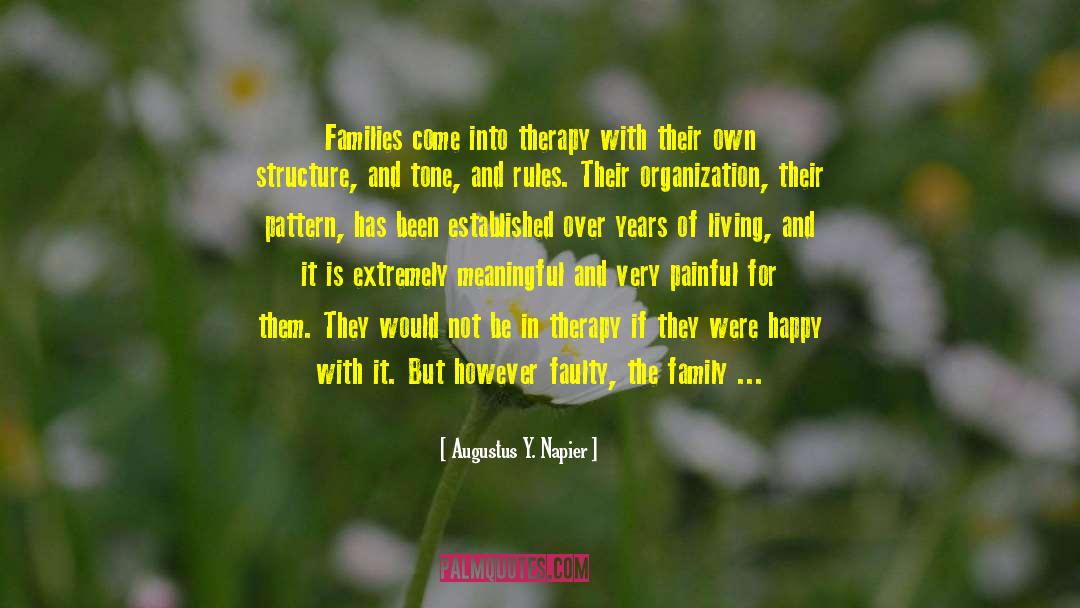 Happy Family Search quotes by Augustus Y. Napier