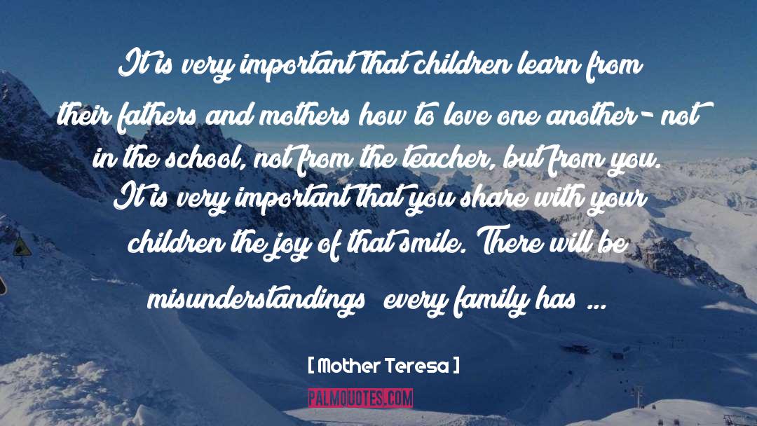 Happy First Fathers Day quotes by Mother Teresa