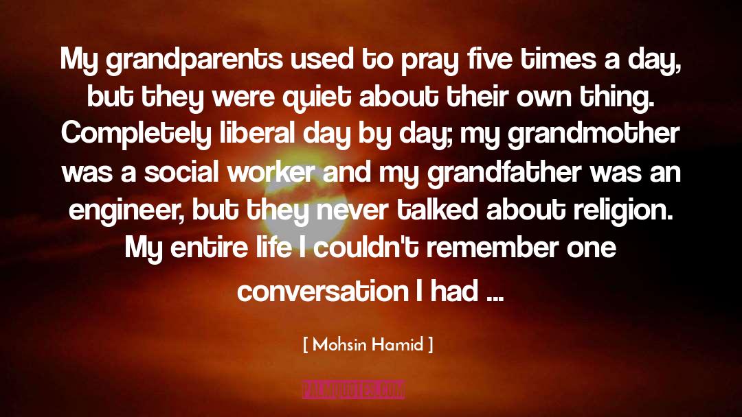 Happy Grandparents Day quotes by Mohsin Hamid