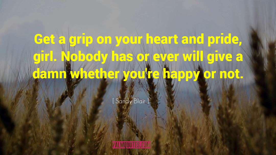 Happy Heart Month quotes by Sandy Blair