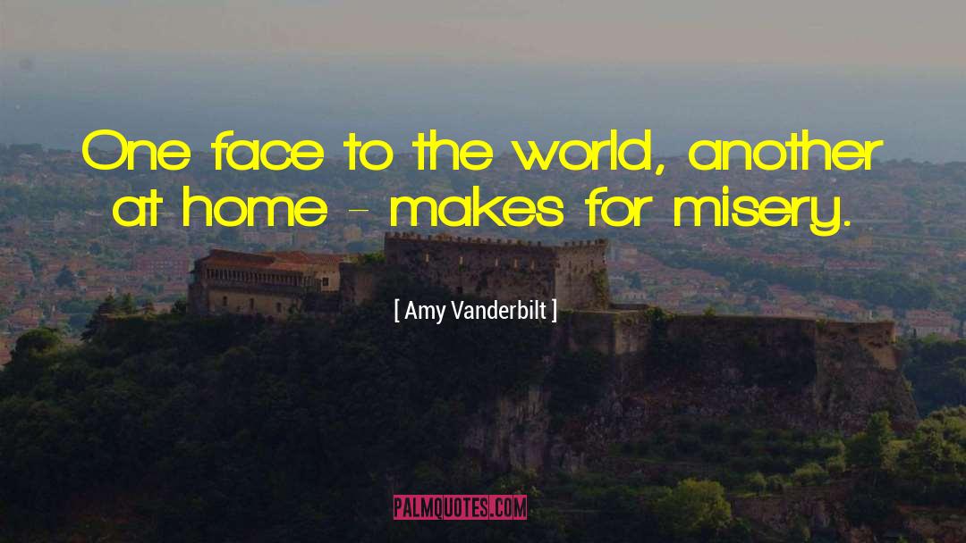 Happy Home quotes by Amy Vanderbilt